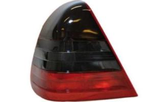Cabochon Feu arrière gauche pour MERCEDES (W180-202) CLASSE C 1998-2000, fumé, Neuf