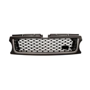 Grille radiateur pour LAND ROVER RANGE ROVER SPORT LR322 2010-2013, noire brillante/grise/argentée, modèle Supercharged - Autobiography - Design Package, Neuve