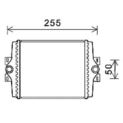 Radiateur de refroidissement moteur pour BMW Serie 1 F20-F21 2011-2015, OEM: 17117628057, Neuf