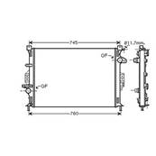 Radiateur de refroidissement moteur pour FORD S-MAX I ph.1 2006-2010, OEM: 1377541, Neuf