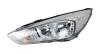 Phare Optique avant gauche pour FORD FOCUS III phase 2 2014-2018, H7+H1, corps chromé, avec moteur, Neuf