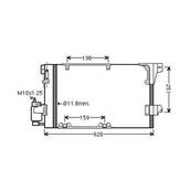 Condenseur de Climatisation pour OPEL ASTRA G 1998-2004, OEM: 09118897, Neuf