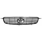 Grille radiateur centrale pour TOYOTA COROLLA 2000-2001, Gris foncé, Neuve