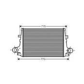 Intercooler pour ALFA ROMEO 159 depuis 2005, OEM: 50507299, Neuf