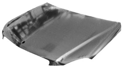 Capot moteur pour MERCEDES (W204) CLASSE C COUPE' depuis 2011, en aluminium, Neuf à peindre