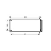 Condenseur de Climatisation pour TOYOTA VERSO 2009-2013, OEM: 8845002410, Neuf