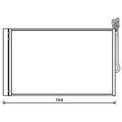 Condenseur de Climatisation pour VOLKSWAGEN TOUAREG II 2010-2014, OEM: 7P0820411A, Neuf