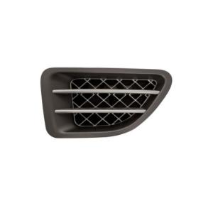 Grille pour aile avant droite pour LAND ROVER RANGE ROVER SPORT (LR320) 2005-2009, foncée/argentée, grise, Mod. Supercharged, Neuve