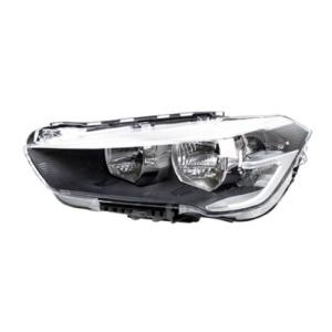 Phare Optique avant gauche électrique pour BMW X1 F48 depuis 2015, H7, avec moteur, avec feu de jour à LED, Neuf