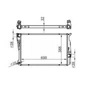 Radiateur de refroidissement moteur pour BMW X3 F25 2010-2015, OEM: 17117593843, Neuf