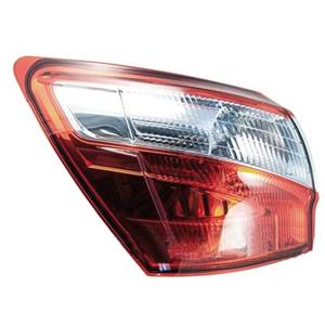 Feu arrière gauche extérieur pour NISSAN QASHQAI I ph.2, 2010-2014, LED, partie sur aile, Neuf 