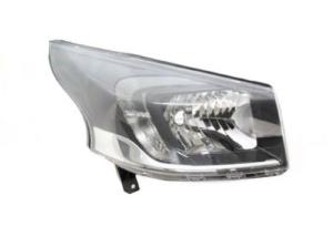 Phare optique avant droite pour OPEL VIVARO II 2014-2019, H4, avec moteur, feu de jour LED, Neuf 