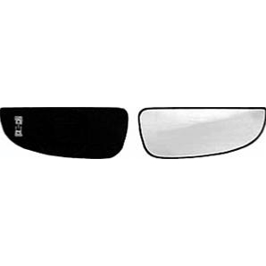 Miroir Glace rétroviseur droit PEUGEOT BOXER II ph.1 2006-2014, verre inférieur dégivrant à clipser