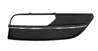 Grille de calandre droite pour AUDI A3 III ph.1 (3 portes) 2012-2016, noire & chromée, trou feu AB