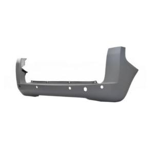 Pare-chocs arrière pour FIAT QUBO 2008-2016, avec trous PDC, Mod. 2 portes, Neuf à peindre