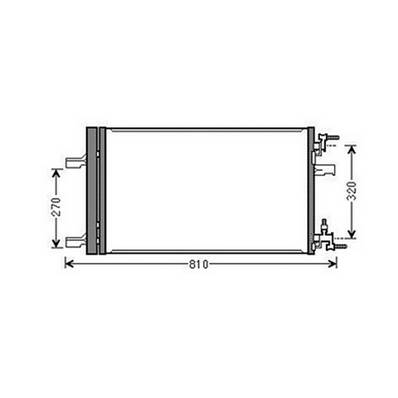Condenseur de Climatisation pour CHEVROLET CRUZE 2009-2014, OEM: 23333680, Neuf
