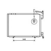 Condenseur de Climatisation pour FORD B-MAX depuis 2012, OEM: 1806682, Neuf