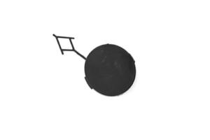 Cache crochet pare chocs arrière pour PEUGEOT 2008 I phase 1 2013-2016, Neuf