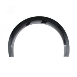 Extension d'aile arrière droite pour PEUGEOT 208 II phase 2 depuis 2023, noire brillante, Mod. GT-LINE, Neuve