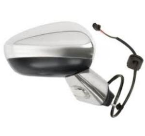 Rétroviseur droit électrique pour CITROEN C3 II phase 1 2009-2013, convexe, chromé, chauffant, rabattable électriquement, avec feu, sonde, 11pin, Neuf
