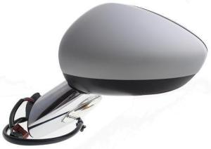 Rétroviseur gauche électrique pour CITROËN DS3 2010-2016, rabattable électriquement, feu clignotant, sonde, base chromée, 9 pin, Neuf à peindre