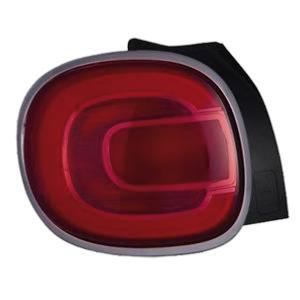 Feu arrière gauche pour FIAT 500L phase 1, 2012-2017, led, Neuf