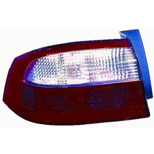 Feu arrière gauche extérieur pour RENAULT LAGUNA II Phase 1, 2001-2005, rouge, Neuf